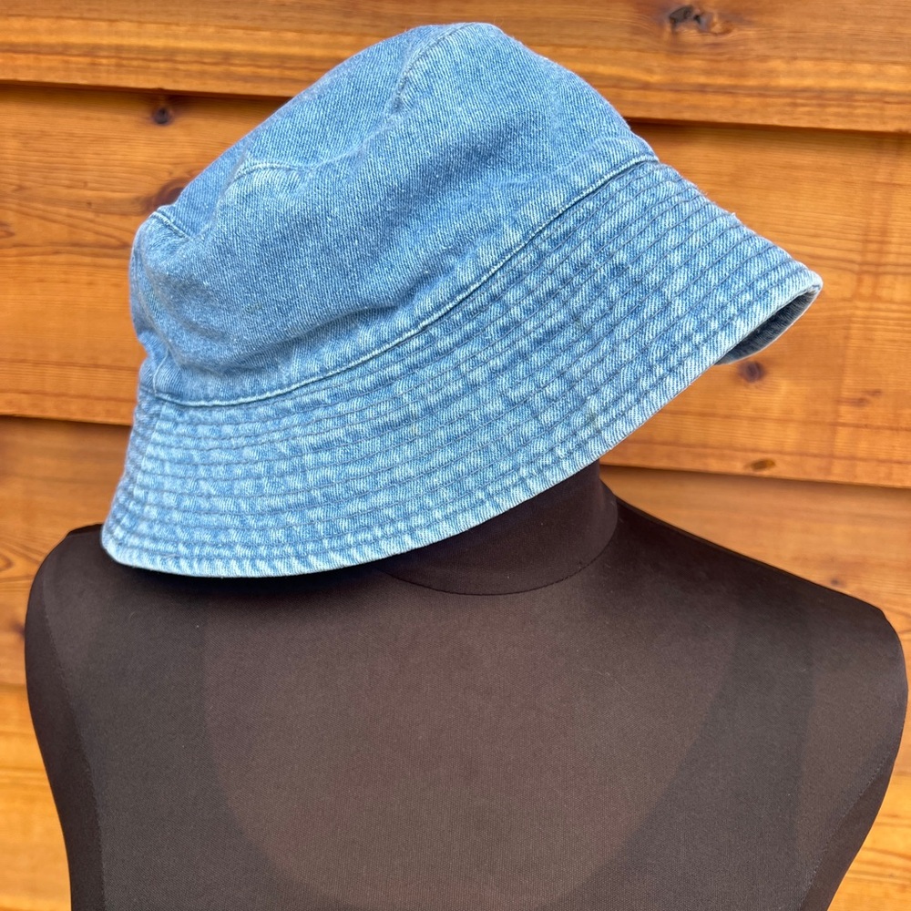 Abercrombie & Fitch Blue Denim Bucket Hat